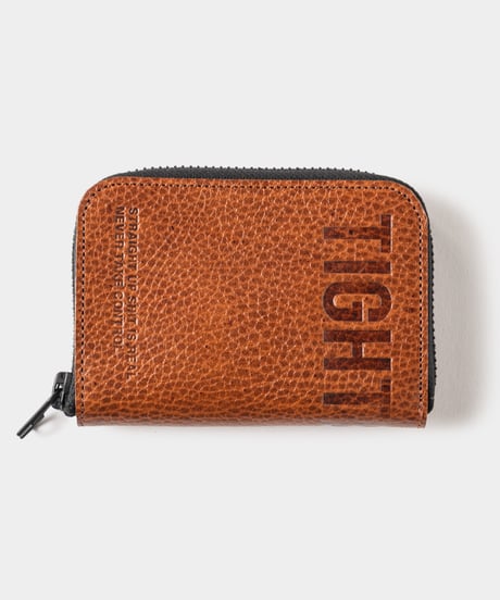TIGHTBOOTH | TBPR / LEATHER ZIP WALLET | Brown
