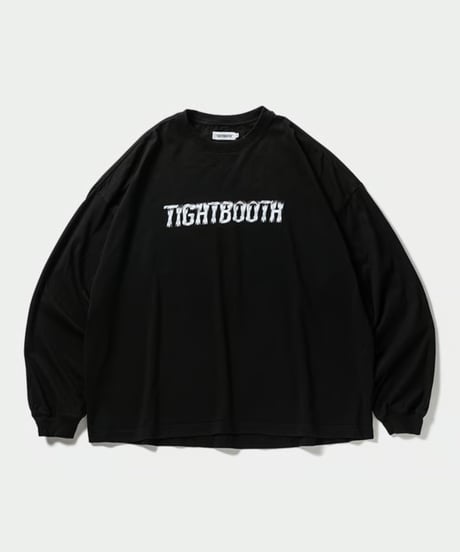 TIGHTBOOTH | METAL LOGO L/S T-SHIRT | Black