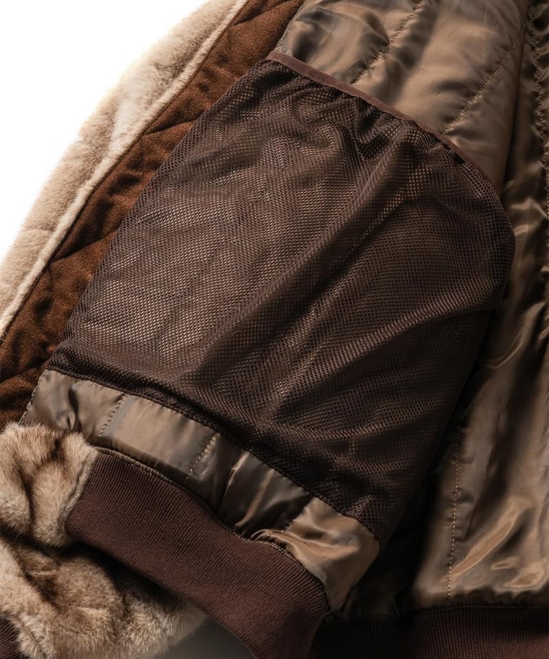 tight booth T QUILT FUR MA-1 【公式通販】