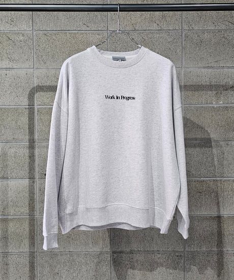 Work In Progress | CrewNeck Sweat | ASH