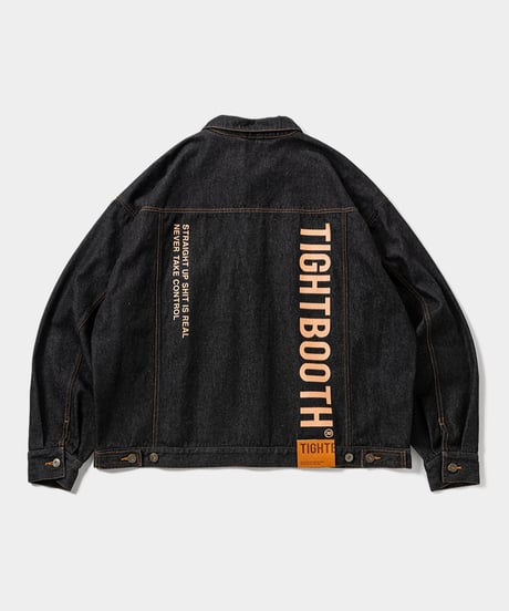 TIGHTBOOTH | DENIM JACKET | Black