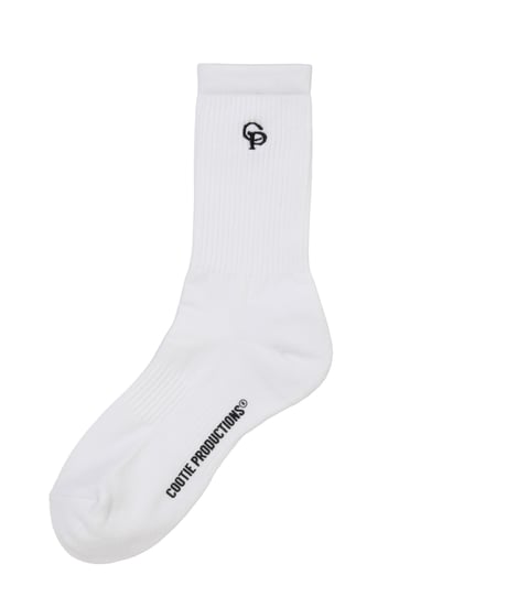 COOTIE | N/C Middle Socks | White