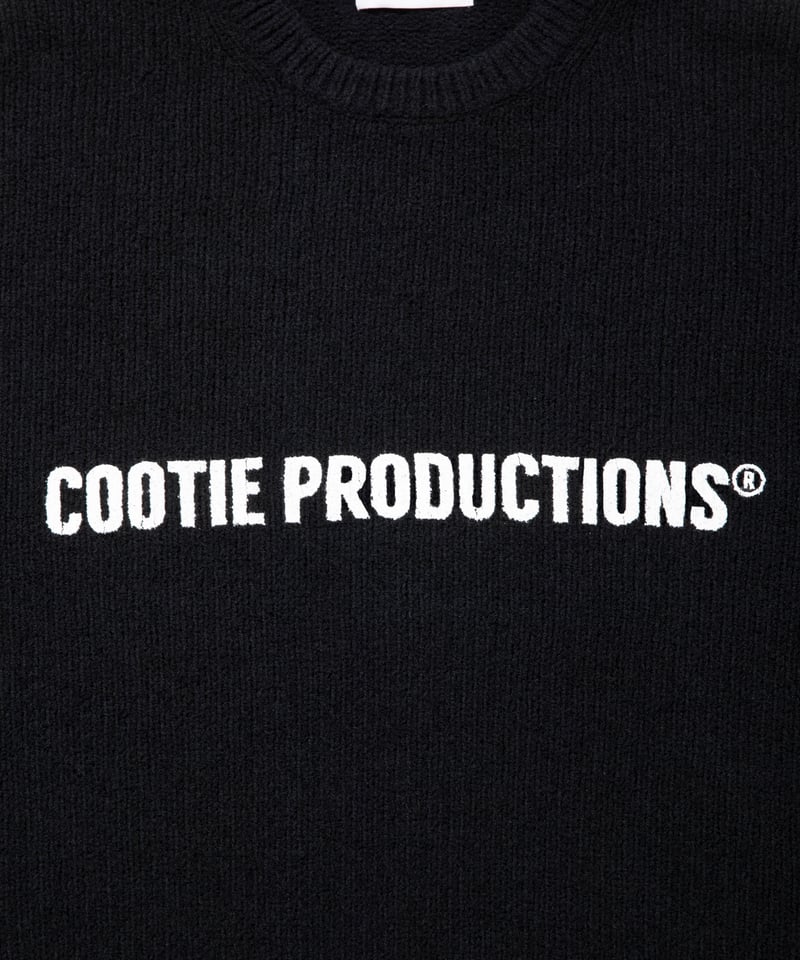 𝐂𝐎𝐎𝐓𝐈𝐄 | N/C Boucle Knit Crew | Black | Work In