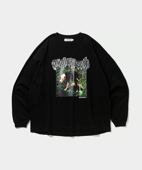 TIGHTBOOTH | DOGGY PISS L/S T-SHIRT | BLACK