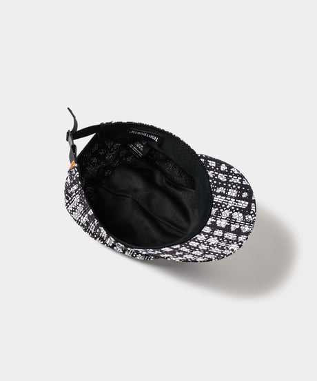 TIGHTBOOTH | TBPR / BLEEDING LOGO CAMP CAP | Black