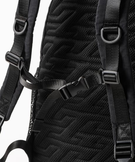 TIGHTBOOTH | TBPR / DOUBLE POCKET RIPSTOP BACKPACK | Black