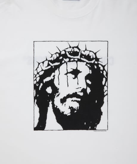 COOTIE | Print S/S Tee - JESUS | White