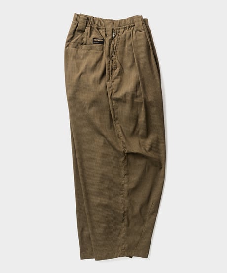 TIGHTBOOTH | TBPR / SEERSUCKER BALLOON PANTS | Olive