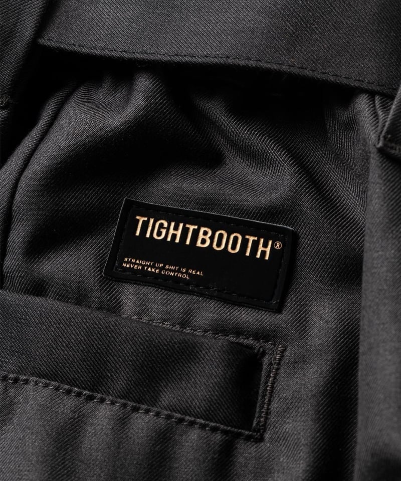 TIGHTBOOTH | BAGGY SLACKS | CHARCOAL | Work In