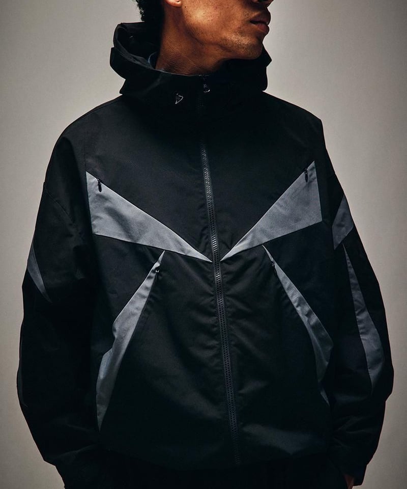 TIGHTBOOTH | TRIANGLE JACKET | BLACK | Work In