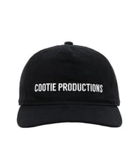 COOTIE | C/Li Canvas 5 Panel Cap | Black