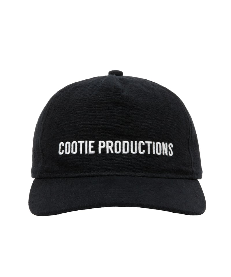 COOTIE　C/Li Canvas 5 Panel Cap COOTIE | C/Li Canvas 5 Panel Cap | Black | Work
