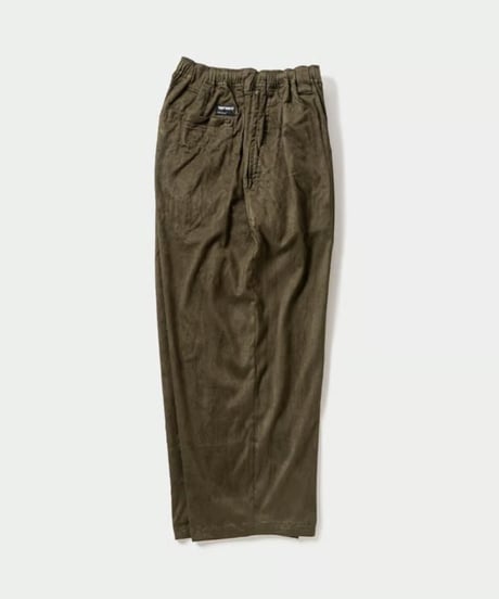TIGHTBOOTH | SUEDE BAGGY PANTS | OLIVE