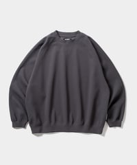 TIGHTBOOTH | TBPR / WAFFLE CREW KNIT | Charcoal