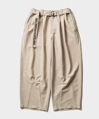 TIGHTBOOTH | TBPR / TRO BAGGY SLACKS | Greige