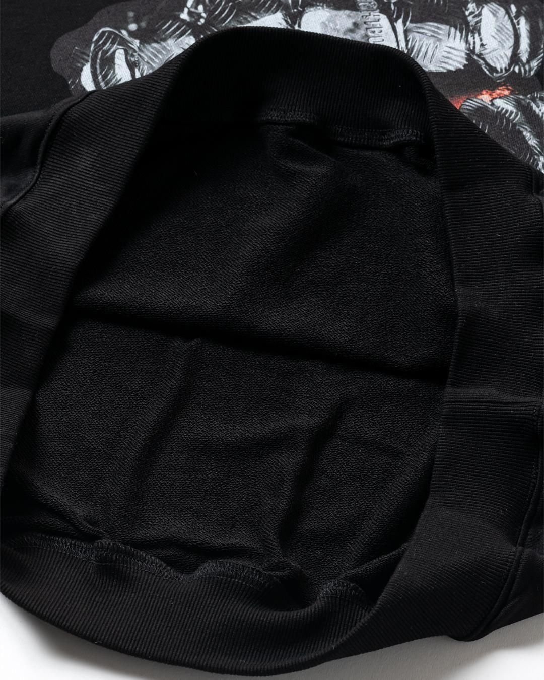 TIGHTBOOTH | GRILLS CREW SWEAT | BLACK | Work I