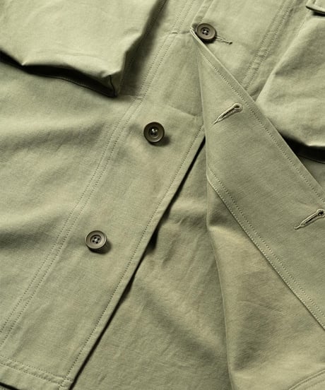 TIGHTBOOTH | LABEL LOGO BDU SHIRT | OLIVE