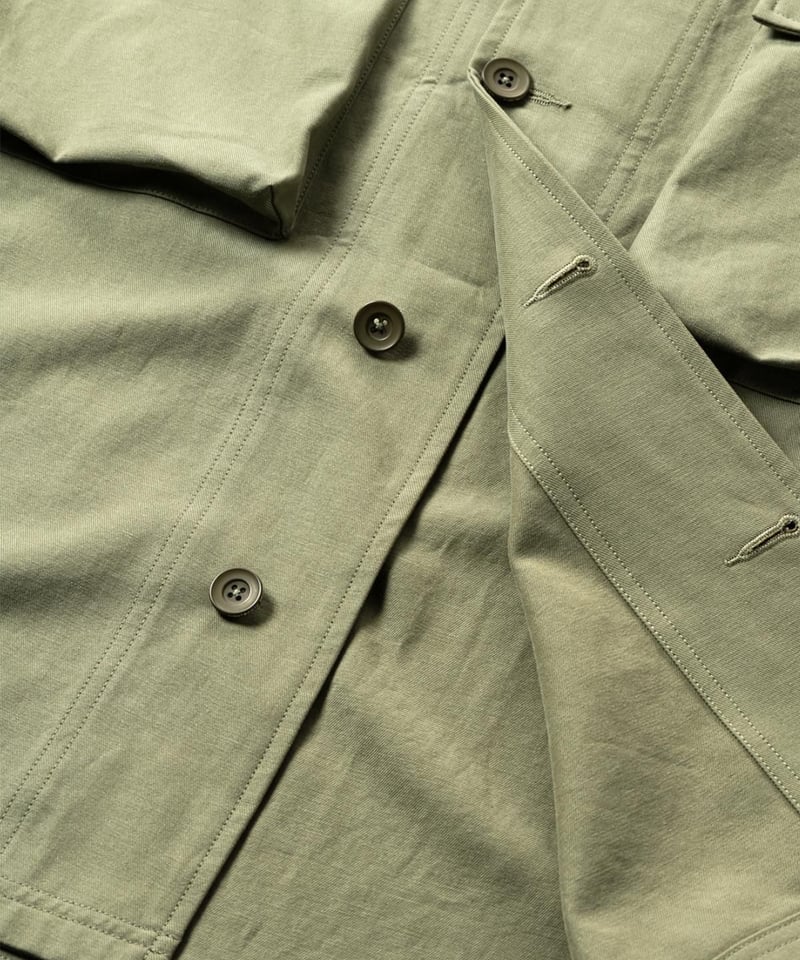 TIGHTBOOTH | LABEL LOGO BDU SHIRT | IVORY | Wor