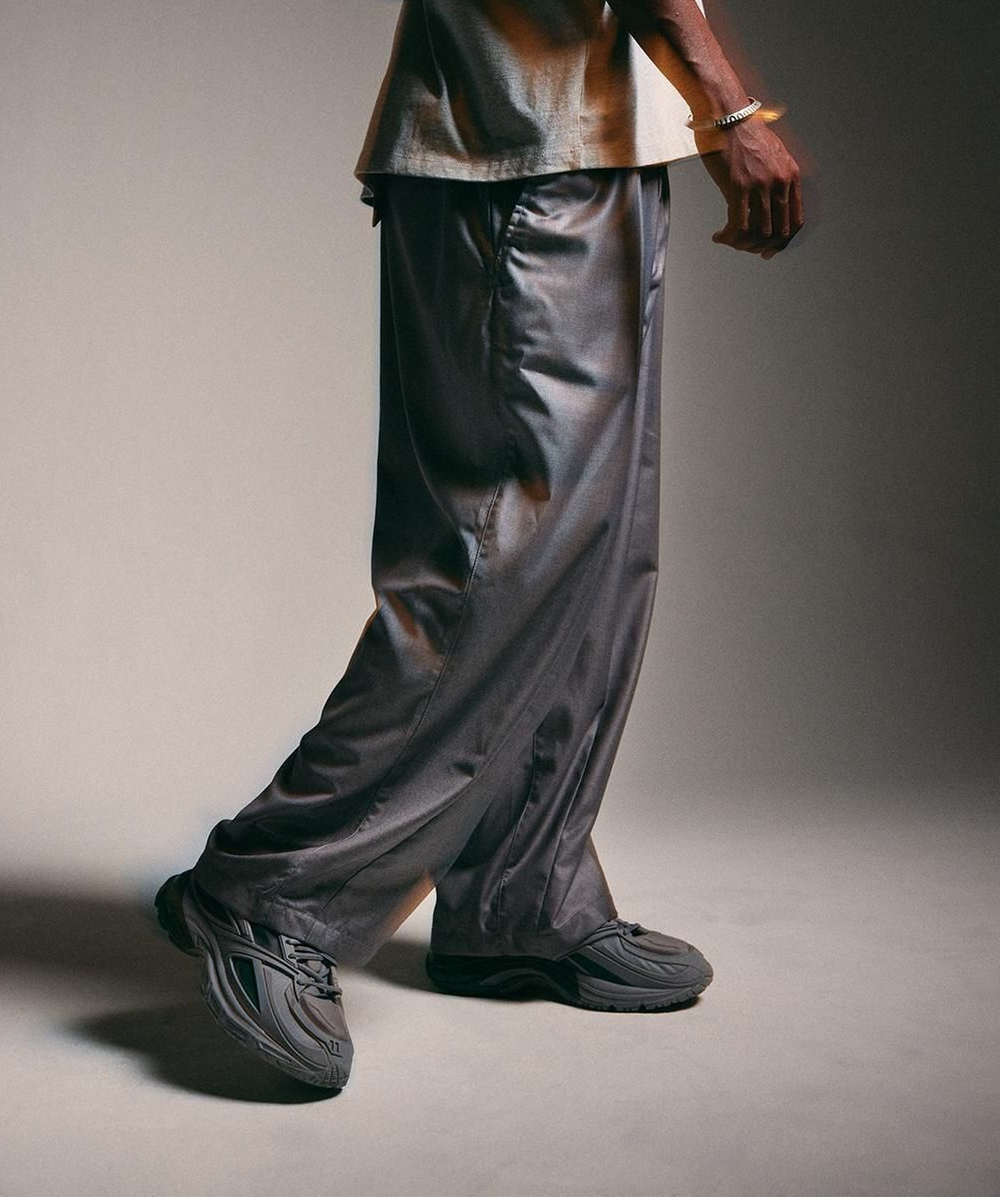 TIGHTBOOTH | BAGGY SLACKS | GREY | Work In Prog