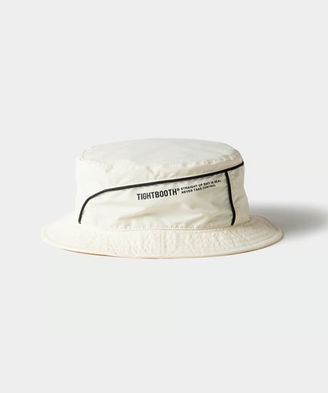 TIGHTBOOTH | PIPING BUCKET HAT | Ivory