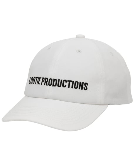 COOTIE | Cotton Serge 6 Panel Cap | Off White