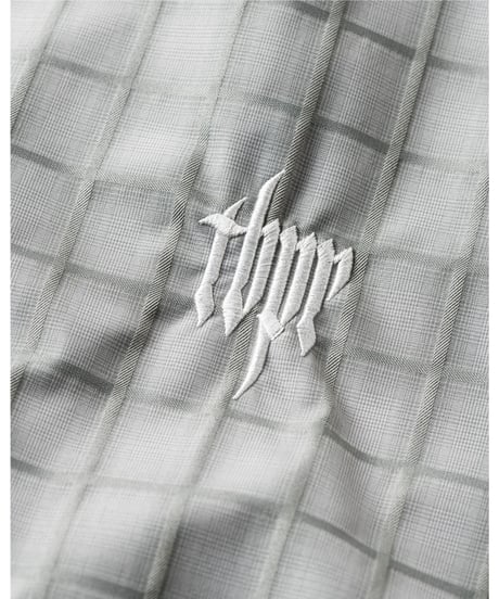 TIGHTBOOTH | PLAID LIGHT SWING TOP | BLACK
