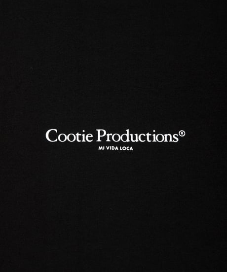 COOTIE | Spanish Pima Boxy S/S Tee | Black