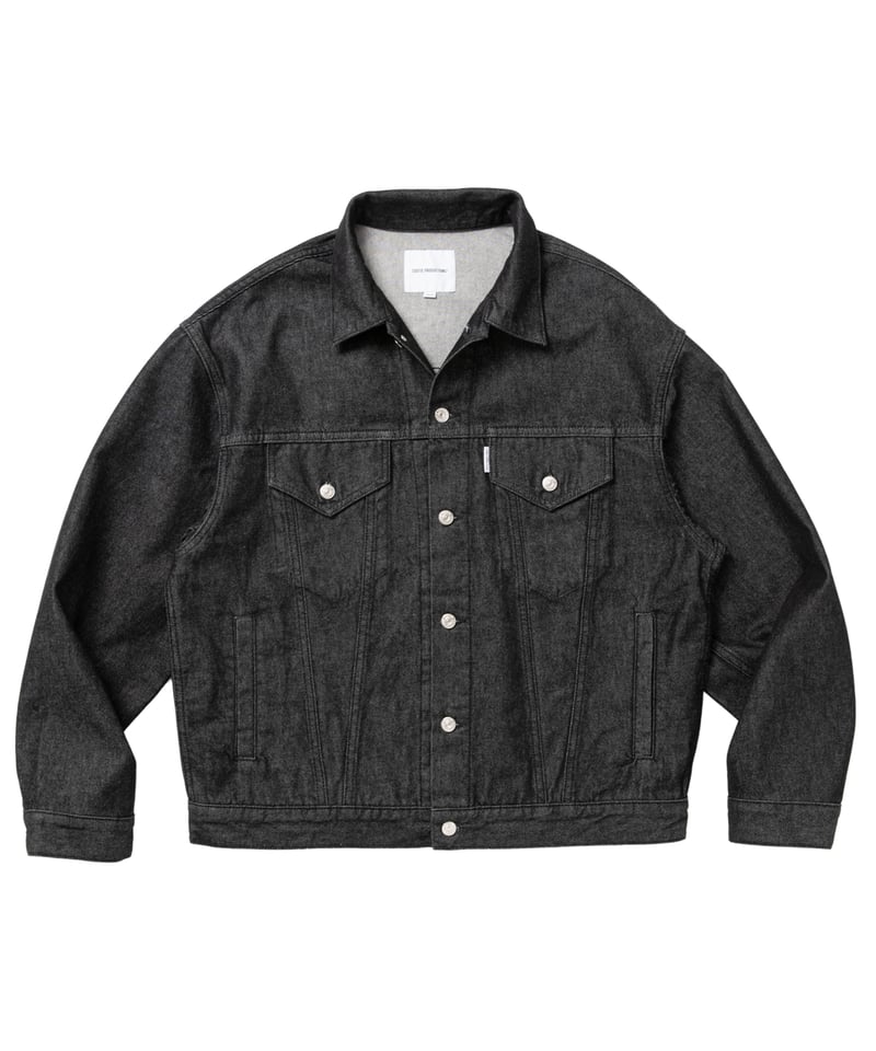 𝐂𝐎𝐎𝐓𝐈𝐄 | 12.5oz Denim Trucker Jacket | Black |