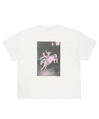 COOTIE | Print S/S Tee ( Pink 14 ) | White