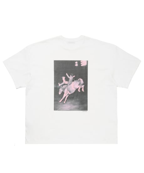 COOTIE | Print S/S Tee ( Pink 14 ) | White