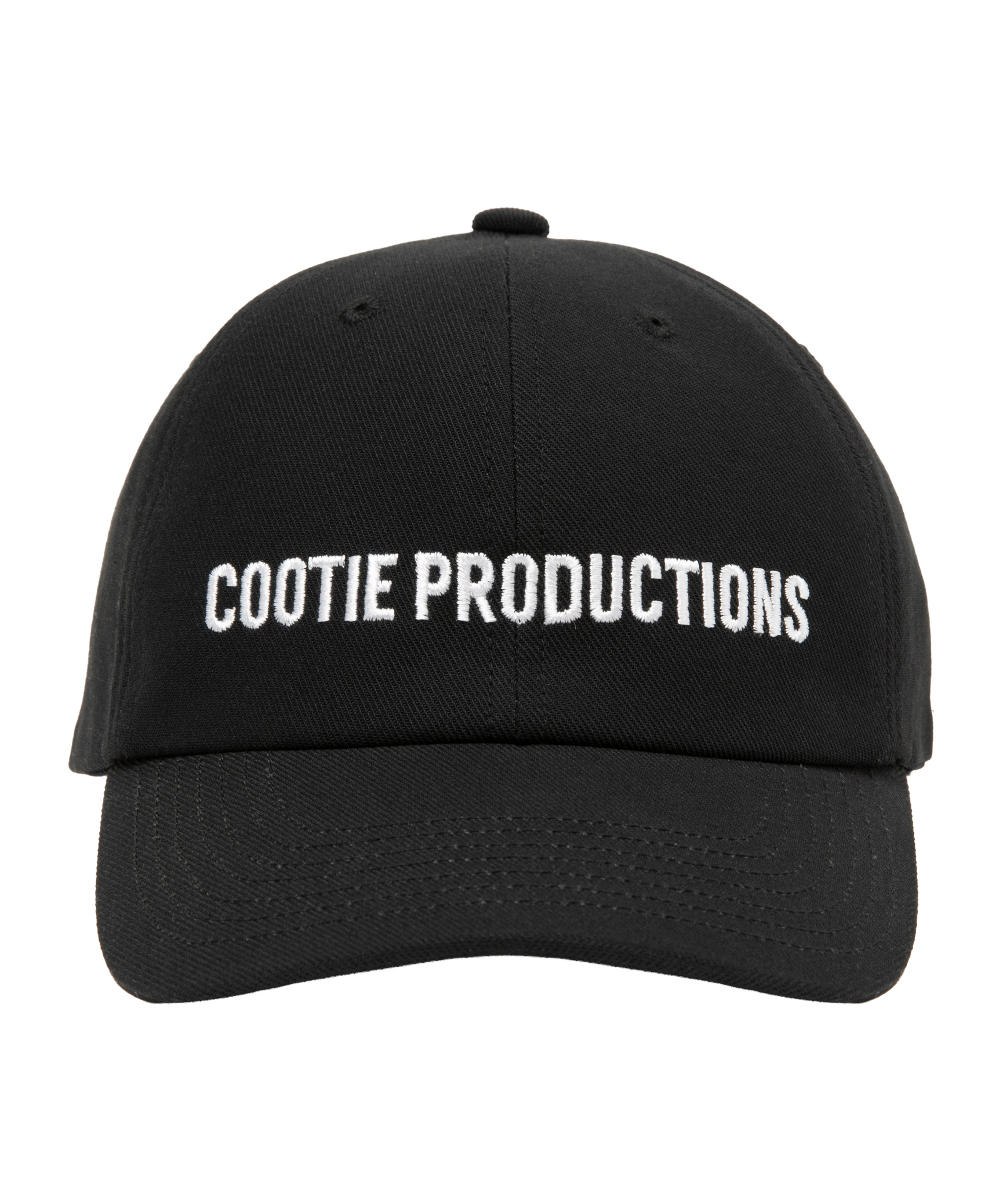 帽子 COOTIE PRODUCTIONS CottonSerge6PanelCap 𝐂𝐎𝐎𝐓𝐈𝐄 | Cotton Serge 6 Panel Cap | Black | Wor