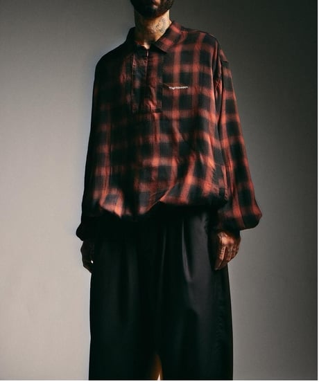 TIGHTBOOTH | BAGGY SLACKS | BLACK