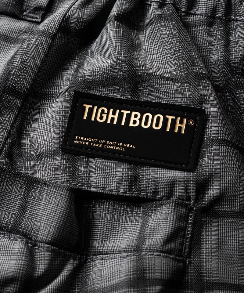 TIGHTBOOTH | PLAID LIGHT BALLOON PANTS | GREY |