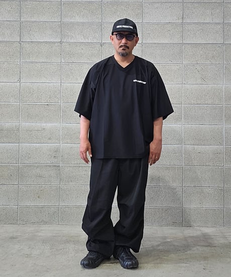 COOTIE | Frost Weave Hockey S/S Tee | Black
