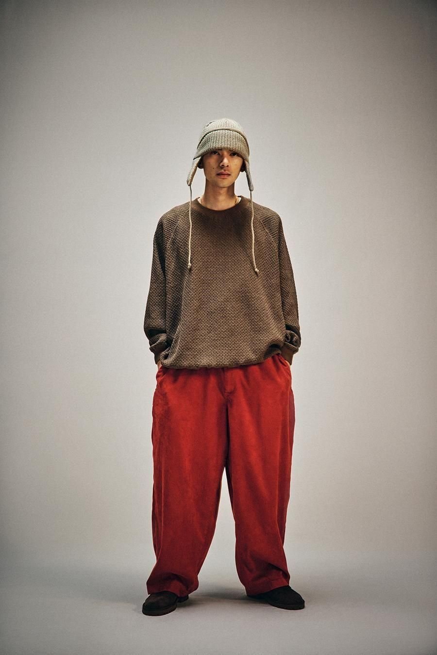 TIGHTBOOTH | CHAIN CREW KNIT | IVORY | Work In