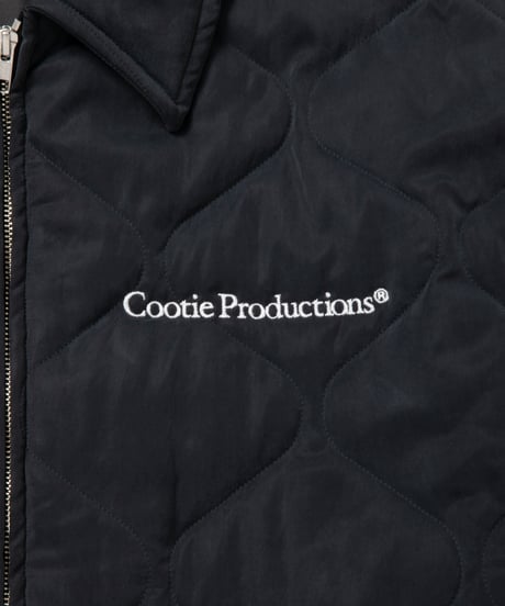 𝐂𝐎𝐎𝐓𝐈𝐄 | Cu/Ny Satin Vietnam Liner Jacket | Black