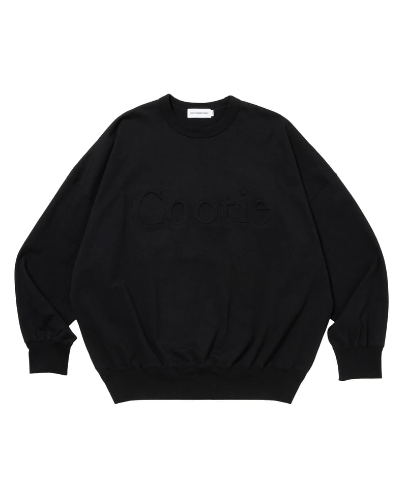 COOTIE | Heavy Oz Jersey Plain Crew | Black | W