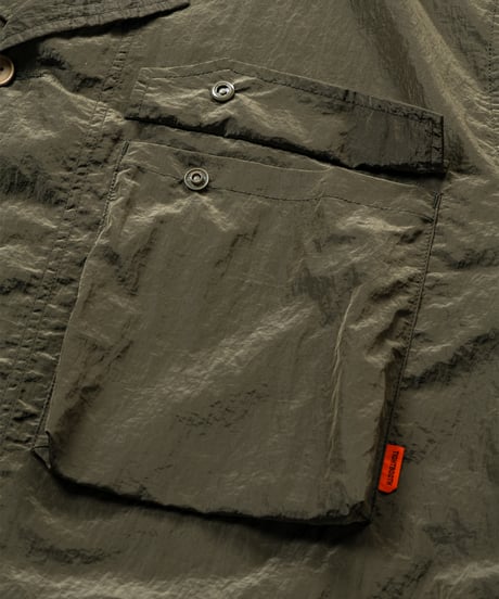 TIGHTBOOTH | TBPR / METALLIC BDU SHIRT | Olive