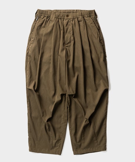 TIGHTBOOTH | TBPR / SEERSUCKER BALLOON PANTS | Olive