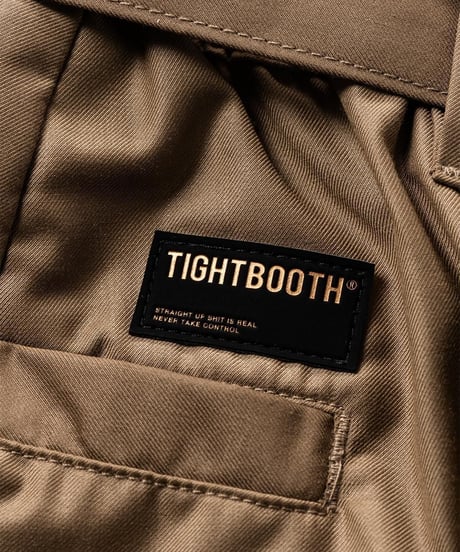 TIGHTBOOTH | BAGGY SLACKS | BLACK