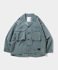 TIGHTBOOTH | TBPR / METALLIC BDU SHIRT | Sax