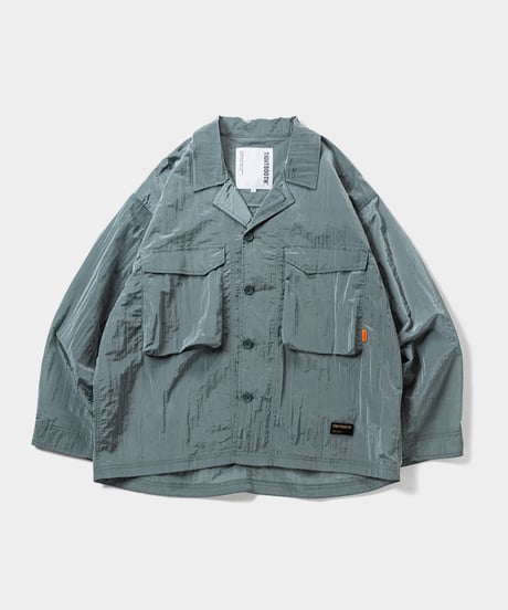 TIGHTBOOTH | TBPR / METALLIC BDU SHIRT | Sax