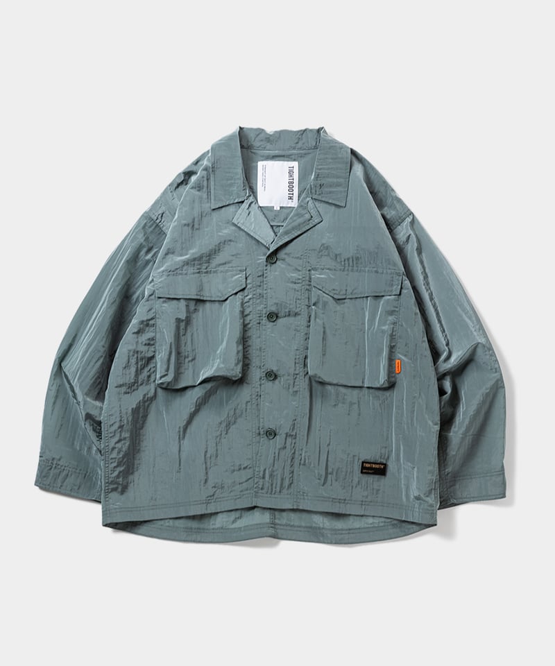 TIGHTBOOTH | TBPR / METALLIC BDU SHIRT | Sax |