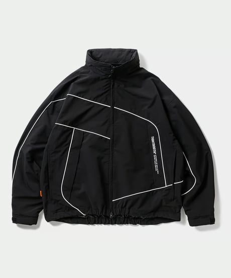 TIGHTBOOTH | PIPING TACTICAL JACKET | Black