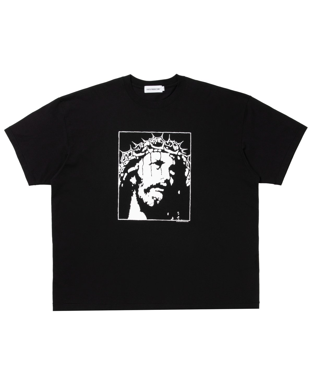 COOTIE | Print S/S Tee - JESUS | Black | Work I