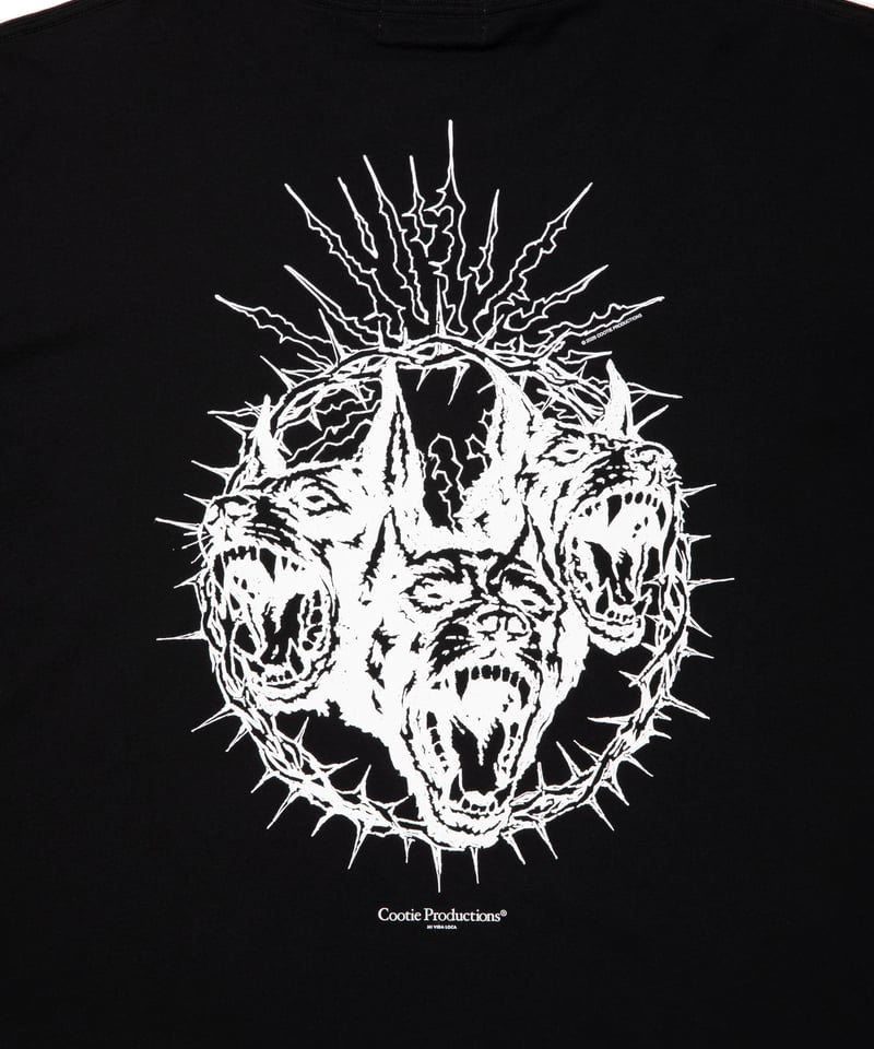 𝐂𝐎𝐎𝐓𝐈𝐄 | Print S/S Tee - PITBULL | Black | Work