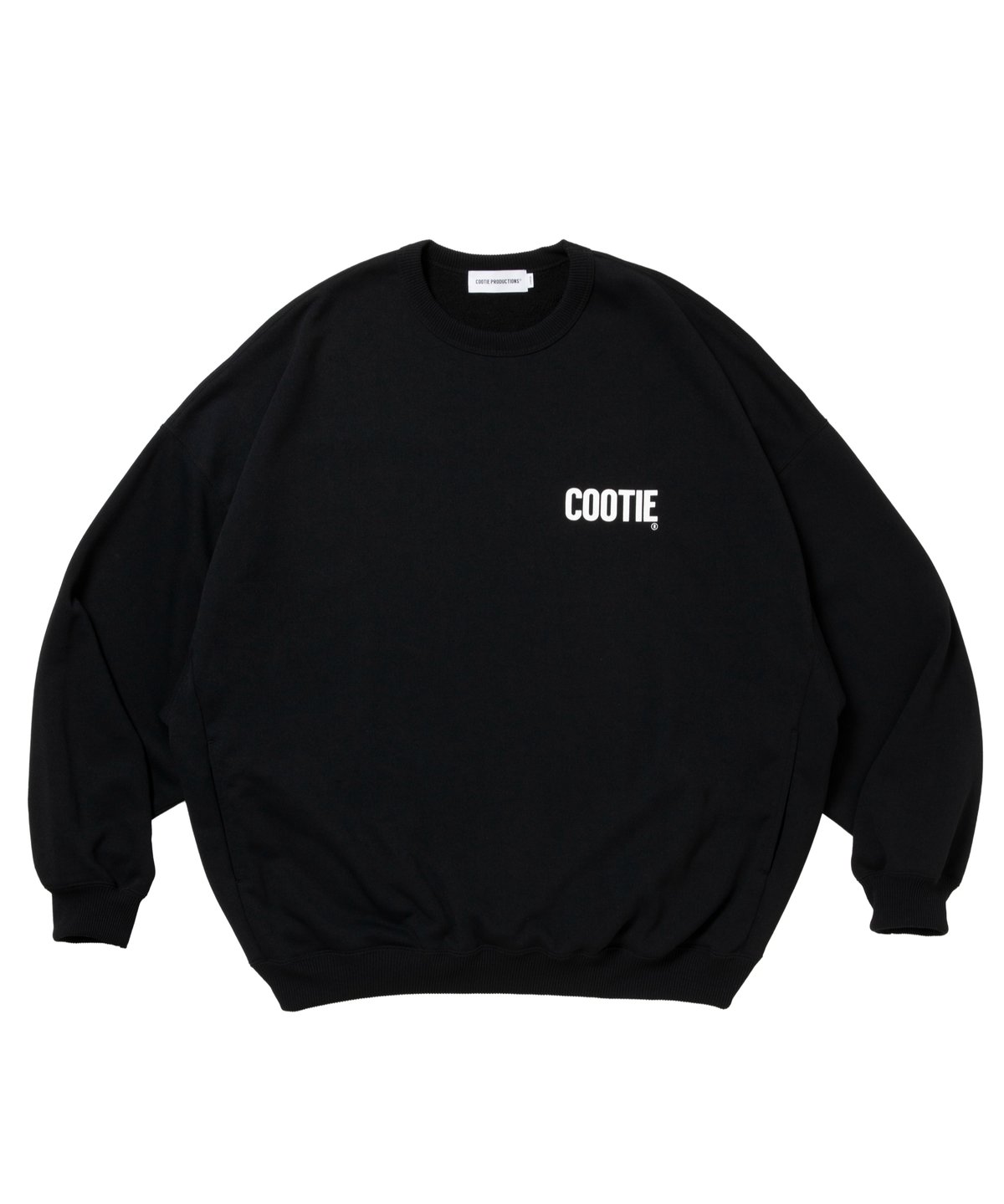 トップス COOTIE Dry Tech Oversized Sweat Crew 𝐂𝐎𝐎𝐓𝐈𝐄 | Dry Tech Oversized Sweat Crew | Black