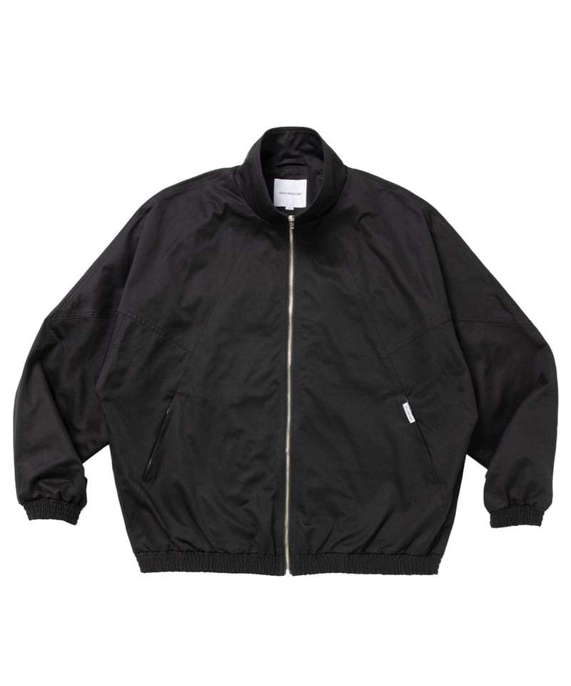 𝐂𝐎𝐎𝐓𝐈𝐄 | Cotton Twil Track Jacket | Black | Wor