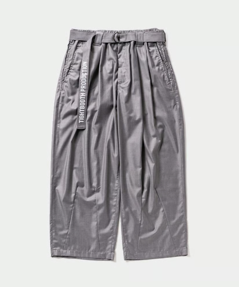 TIGHTBOOTH | BAGGY SLACKS | GREY | Work In Prog