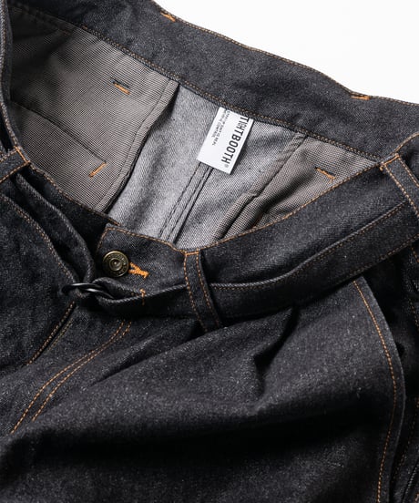 TIGHTBOOTH | TBPR / DENIM BALLOON PANTS | Dark Green